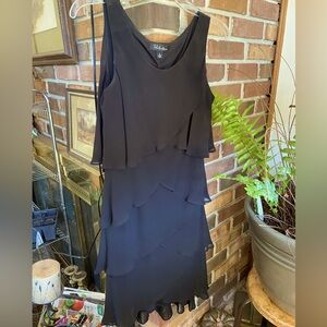 Black cocktail dress